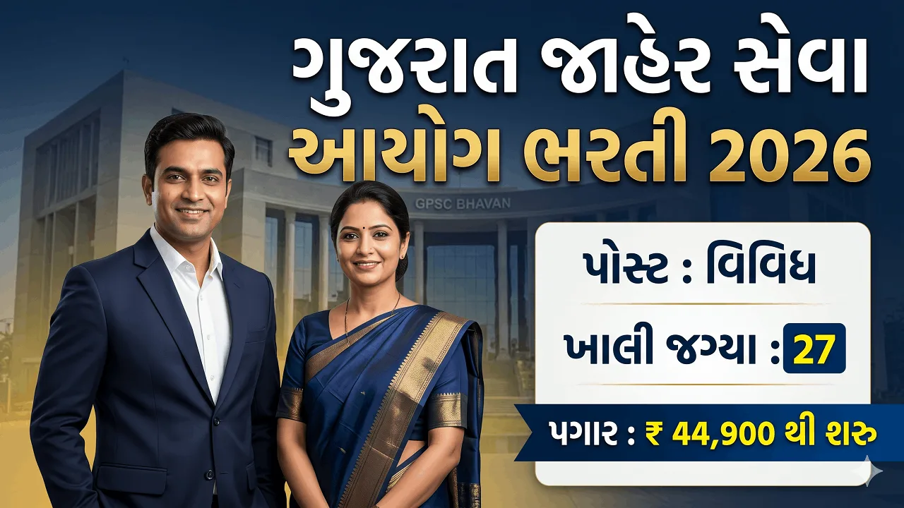 GPSC Recruitment 2026
